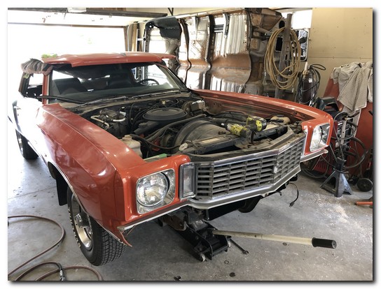 Front sheet metal rust